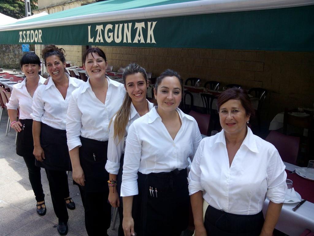 Pensión Lagunak Zarautz Exterior foto